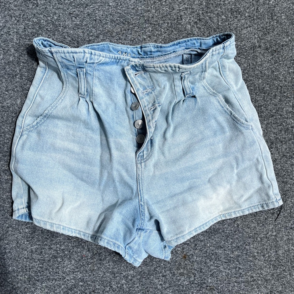 American Eagle Mom High Waisted Jean Shorts
